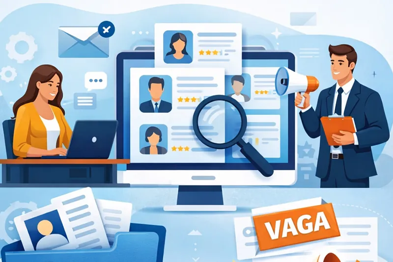 Banco de Currículos e anúncio de vagas para recrutadores