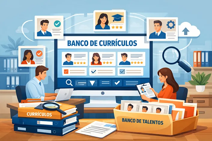 Como organizar currículos recebidos pela empresa