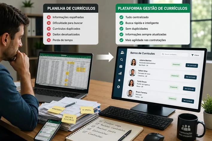 Planilha de currículos ainda vale a pena?