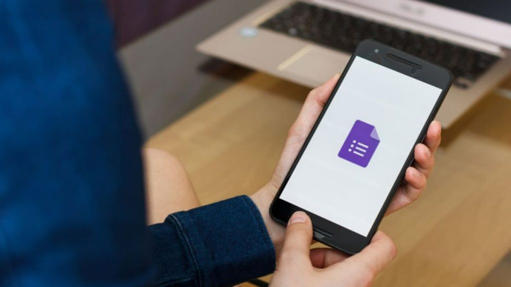 Google forms no celular