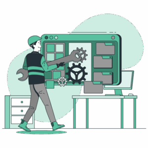 configuração do software