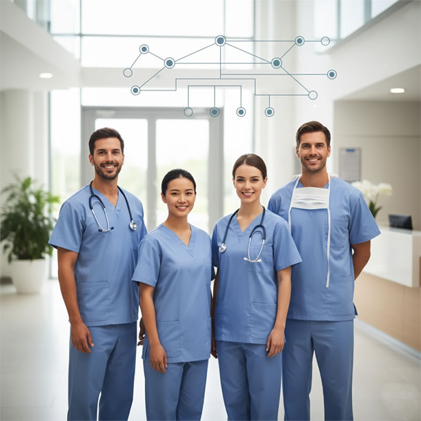 Recrutamento e seleção eficientes para hospitais