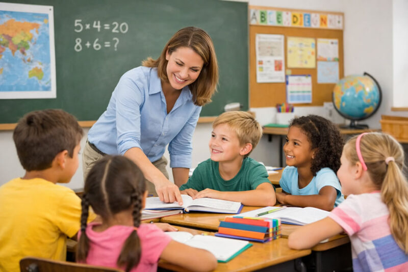 Qual é o papel do professor de ensino fundamental na escola
